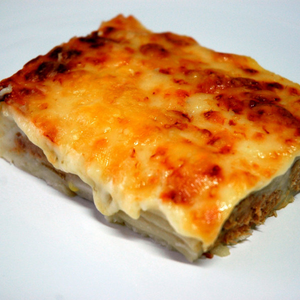 Canelones de carne y foie gras